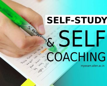 self study and self coaching for best preparation of exam