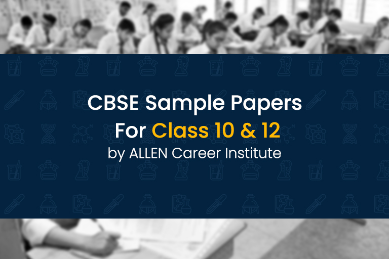 cbse class 10 & 12 sample paper