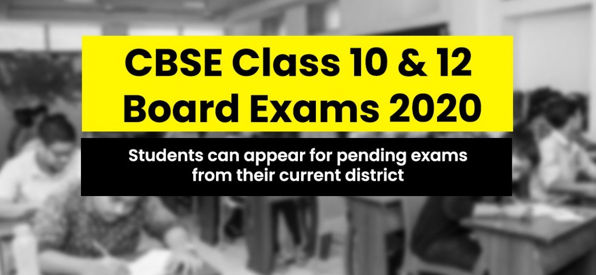 CBSE Class 10 & 12 Exam Update