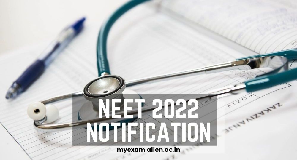 ALLEN NEET 2022 Notification