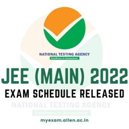 Allen JEE Main 2022 Exam Schedule Released