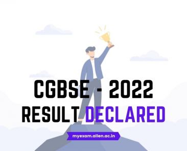 ALLEN - CGBSE 2022 Result Declared