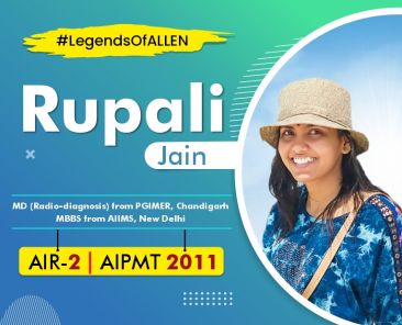 Legends of ALLEN Dr. Rupali Jain