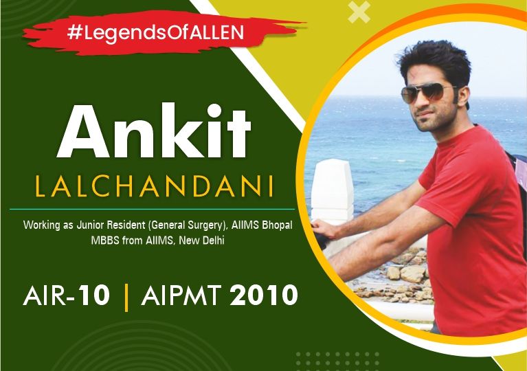 Legends of ALLEN Ankit Lalchandani