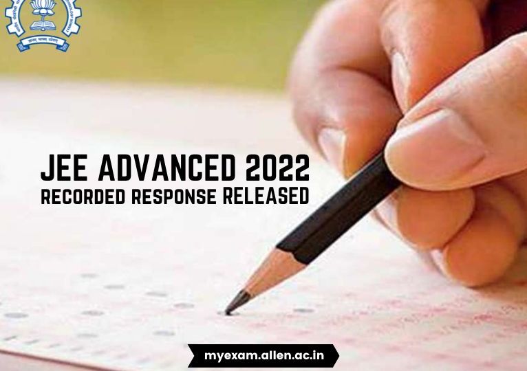 ALLEN - JEE Advanced 2022 Recorded Response RELEASED