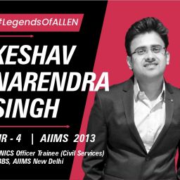 Allen Legends of ALLEN Keshav Narendra Singh