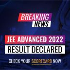 Breaking News JEE Advanced 2022 Result Declared