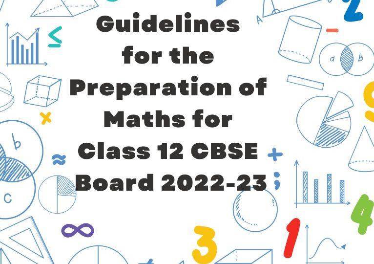 Guidelines for preparation of Maths