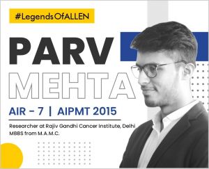 Legends of ALLEN Parv Mehta