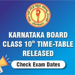 Karnataka Board time table