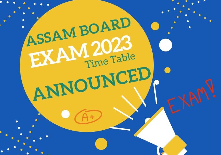 Assam Board Exam 2023 Time Table