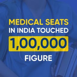 Medical Seats in India Touch 1 Lakh Figure