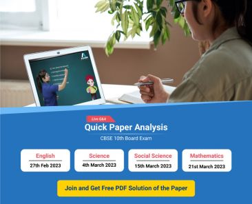 CBSE Board Class X Paper with Solutions