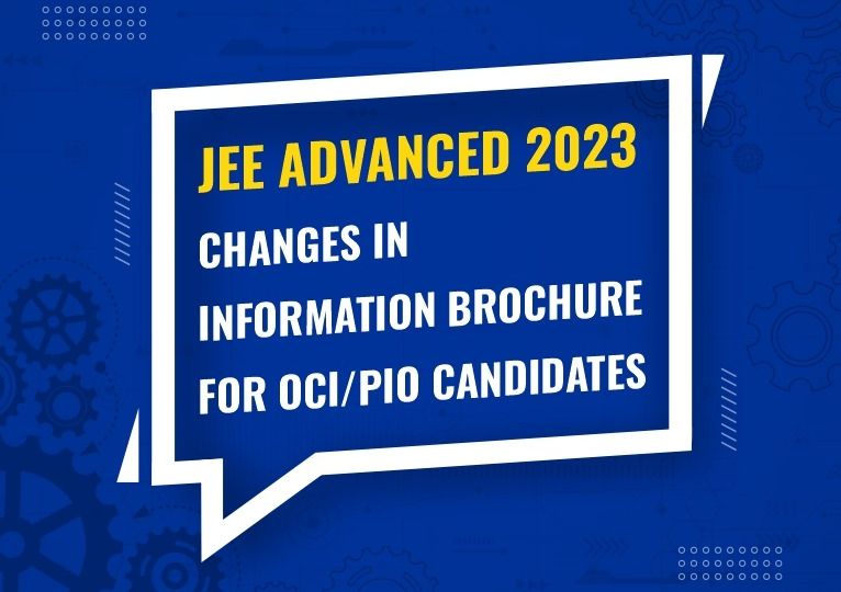 JEE Advanced 2023 Information Brochure