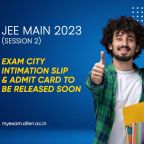 JEE Main City Intimation Slip & Admit Card