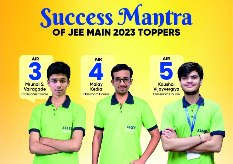 Success Mantra of JEE-Main Toppers