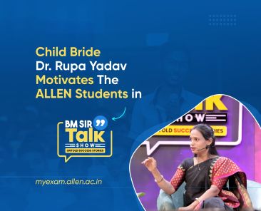 Child Bride Dr. Rupa Yadav Motivated Students at Live Talk Show of BM Sir