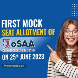 First Mock Seat Allotment Of JoSAA