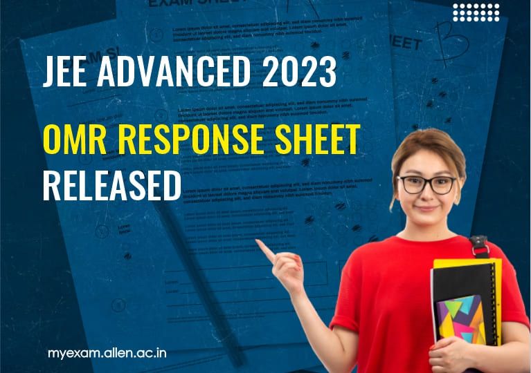 JEE Advanced 2023 OMR Response Sheet