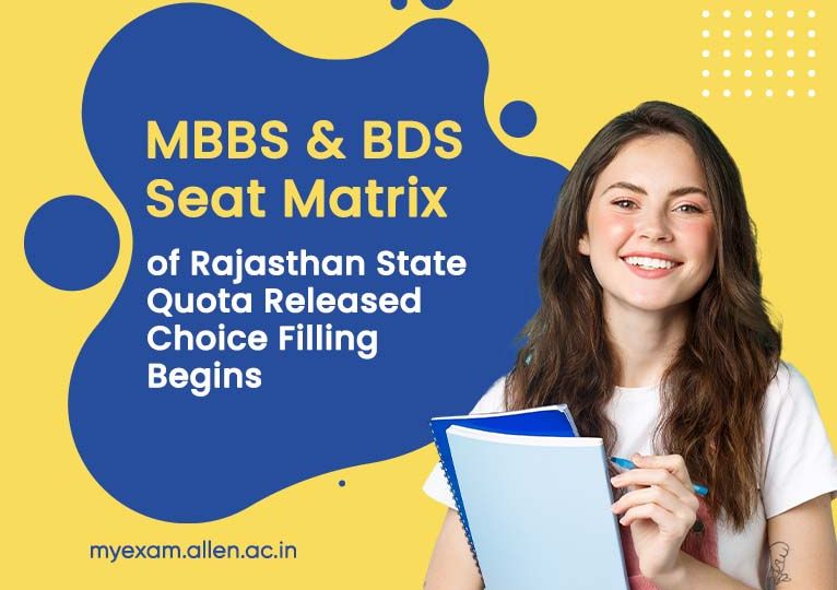 MBBS & BDS Seat Matrix Of Rajasthan
