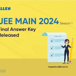 JEE Main 2024 Session-1 Final Answer Key, Question Papers & Recorded Responses